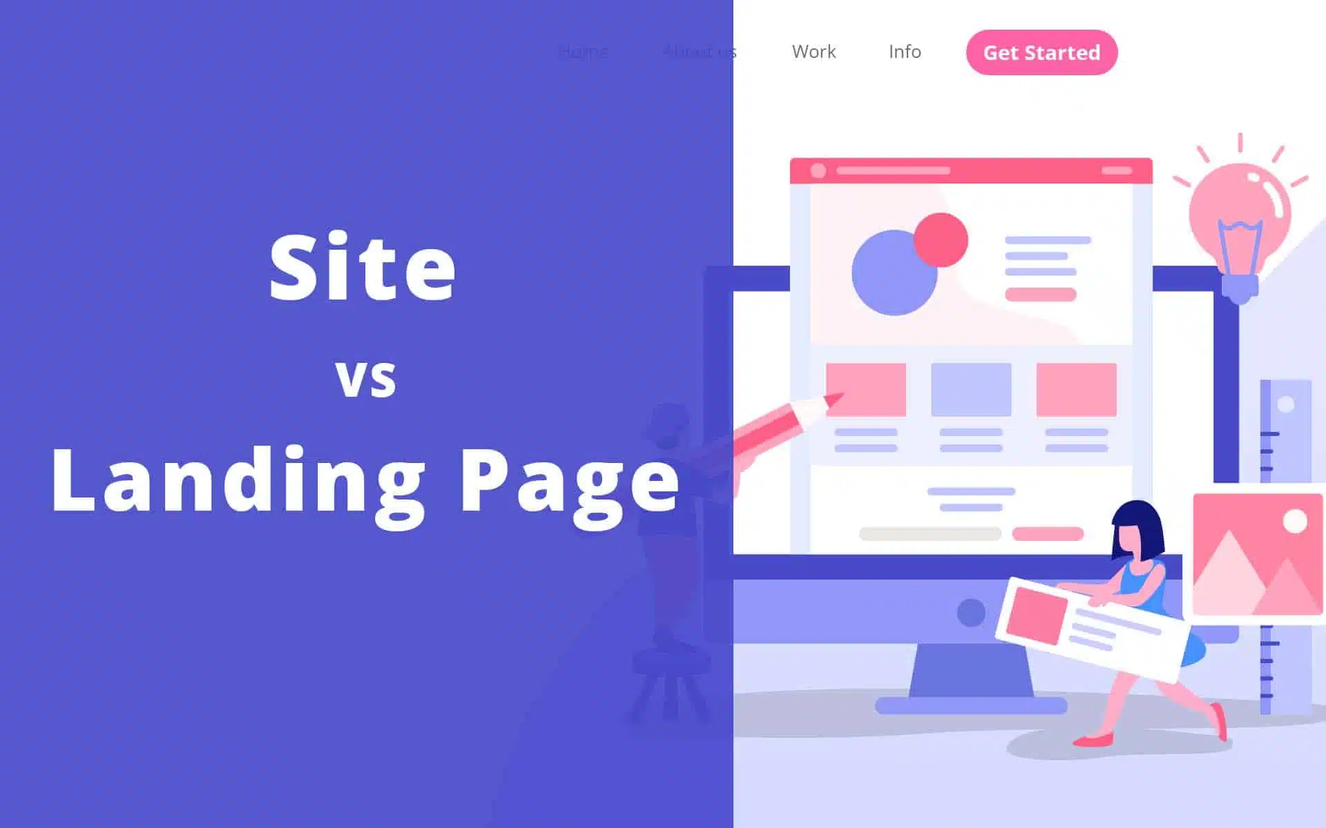 Criação de Sites vs Landing Page