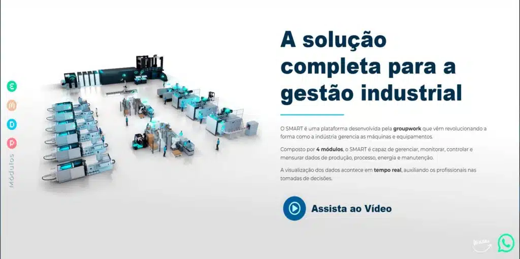 Criação de site para empresa em São Paulo SP Gestão Industrial Design 2